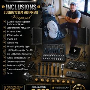 Basic Soundsystem For Any Occasions