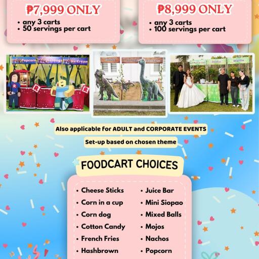 Foodcarts for any type of event