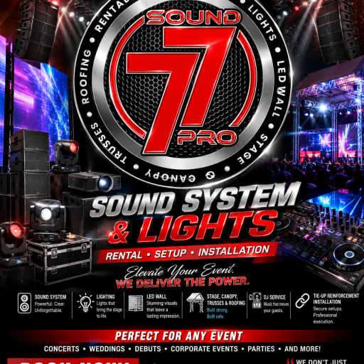 Sound System Lighting Led-wall Stage Canopy Trusses Roofing Dj Service Tie-up Reinforcement installation Rental