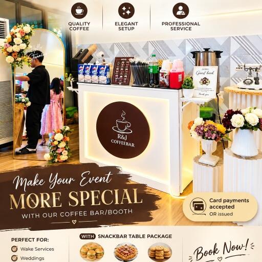 Coffeebar/Booth free audioguestbook!