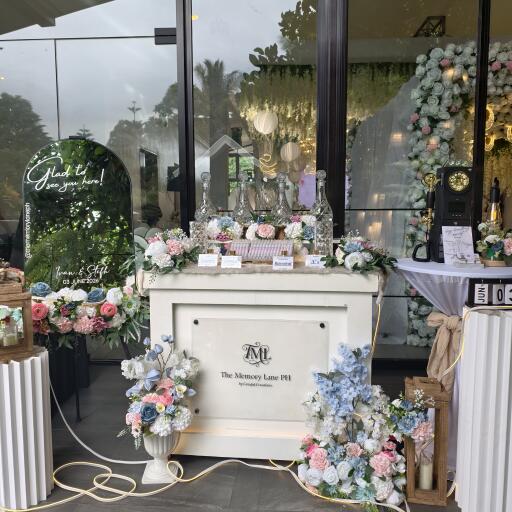 Perfume Bar with Video Guestbook and Selfie Mirror