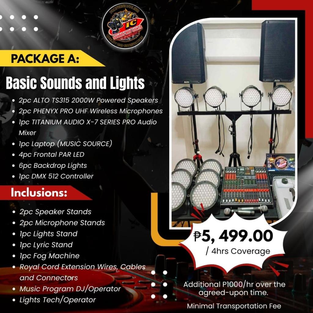 Package A: Basic Sounds and Lights
