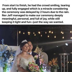 Wedding Officiant