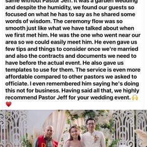 Wedding Officiant