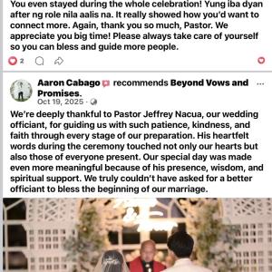 Wedding Officiant