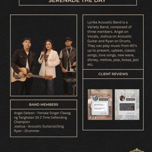 Acoustic Band for Birthday, Corporate