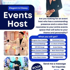 Professional Event Host