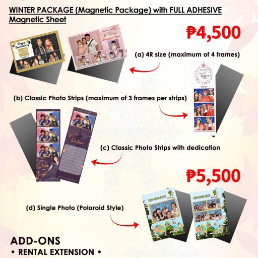 Photo Booth - Winter Package