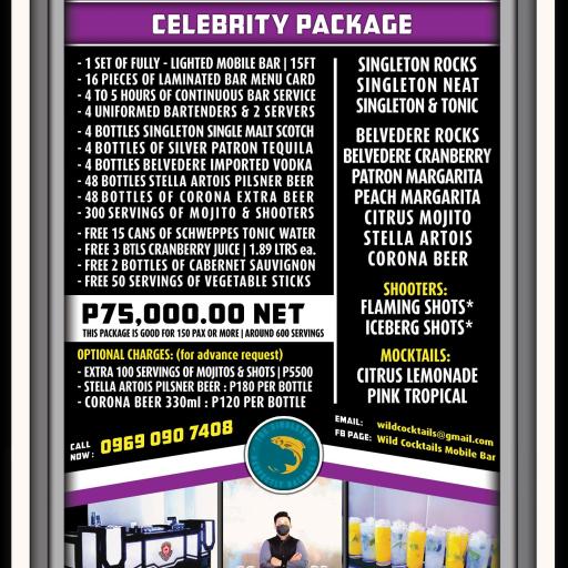 CELEBRITY PACKAGE