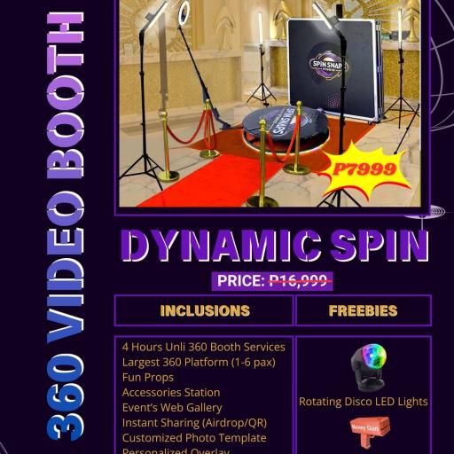 360 Video Booth - Dynamic Spin