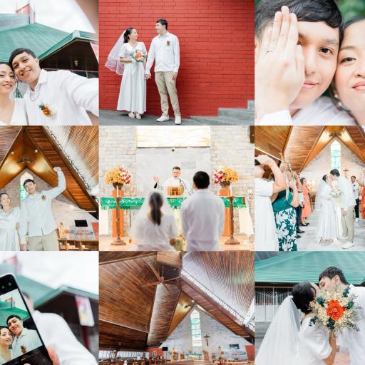 Photo Coverage Only (Church Wedding)
