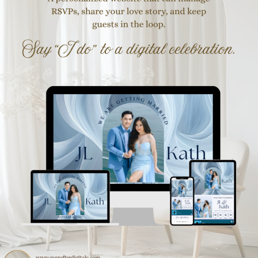 Wedding Website Invitation | Package A