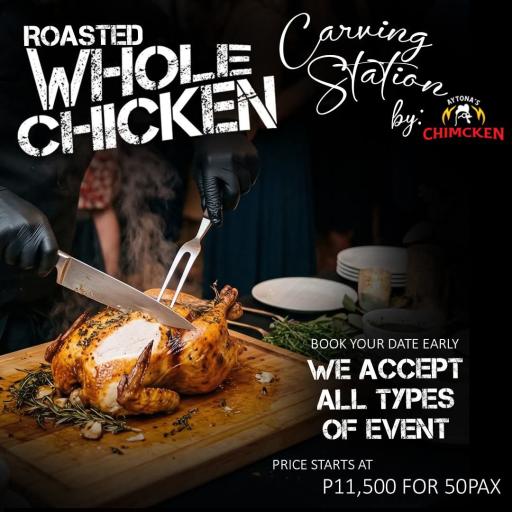 French Roasted Chicken Carving Station